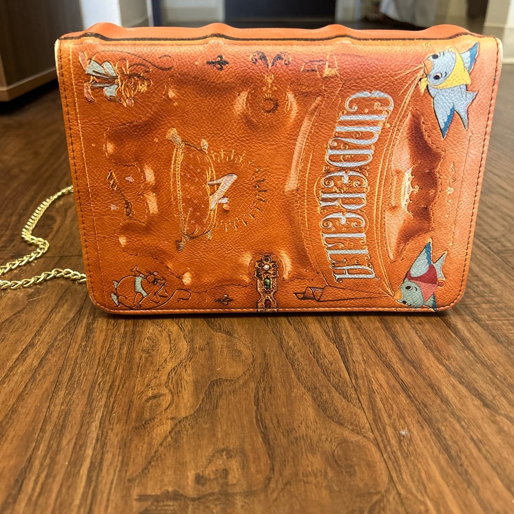 Loungefly Cinderella Book Themed Purse